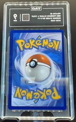 Pikachu ex 219/191 - Pokemon Scarlet & Violet Surging Sparks TAG 9 Mint - Image 2