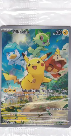 Pikachu 027 (Pokemon Center Exclusive) - Pokemon TCG Sealed Promos - Image 1