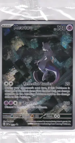 Mewtwo 052 Scarlet & Violet Promo - Pokemon TCG Sealed Promo - Image 1