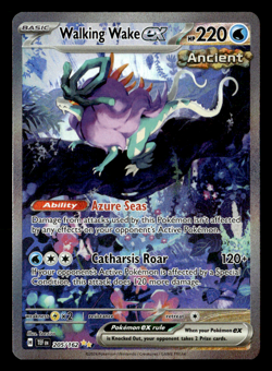 Walking Wake ex - SIR SV05: Temporal Forces 205/162 NM Pokemon TCG - Image 1