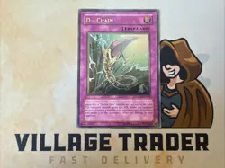 D - Chain POTD-EN050 Ultimate Rare Unlimited YuGiOh LP - Image 1