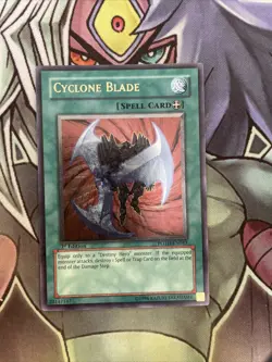 POTD-EN043 Cyclone Blade Ultimate Rare 1st Edition NM Yugioh - Image 1