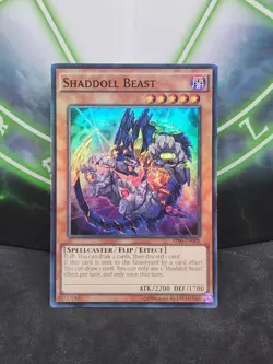 Yugioh Shaddoll Beast AP06-EN008 Super Rare NM - Image 1