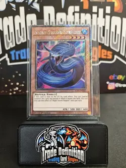Yugioh RA05-EN020 - Night Sword Serpent - Platinum Secret Rare - Image 1