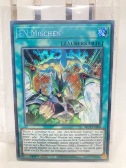 Yu-Gi-Oh! EN Mischen BLCR-DE008 Secret Rare Near Mint 1. Auflage deutsch - Image 1
