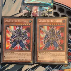 Dark Armed, The Dragon Of Annihilation Secret Ltd BLC1-EN006 & 2 x Orgoth YuGiOh - Image 3