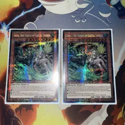 Yu-Gi-Oh! Starlight Rare - Shiina Twin Tempests Of Celestial Thunder -BPRO-EN027 - Image 1
