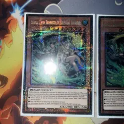 Yu-Gi-Oh! Starlight Rare - Shiina Twin Tempests Of Celestial Thunder -BPRO-EN027 - Image 2
