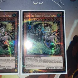 Yu-Gi-Oh! Starlight Rare - Shiina Twin Tempests Of Celestial Thunder -BPRO-EN027 - Image 3