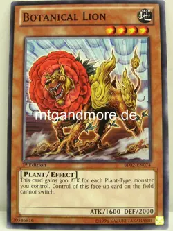 Yu-Gi-Oh - 1x Botanical Lion - BP02 - War of the Giants engl - Image 1