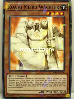 Yu-Gi-Oh - 1x Koa’ki Meiru Wachter - Shatterfoil Rare - BP03 - Monster League - Image 1