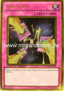 Yu-Gi-Oh 1x Trap Stun - - - GLD4 - Image 1