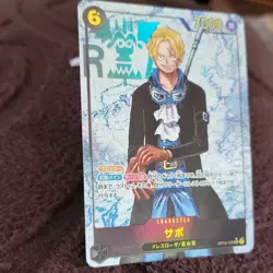Bandai One Piece CCG "Sabo" SEC+ Alt Art Foil Character OP-13 OP13-120 JP - Image 2