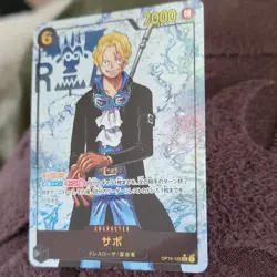 Bandai One Piece CCG "Sabo" SEC+ Alt Art Foil Character OP-13 OP13-120 JP - Image 3
