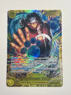 Bandai Bartholomew Kuma OP12-119 SEC Alternate Art Foil 7000 Power 6 Cost ENG - Image 1