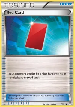 Red Card - 71/83 - Uncommon LP, English Pokemon Generations - Image 1