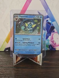 Pokemon - Vaporeon Cosmos Holo - SVP168 - Black Star Promo Card - Image 1