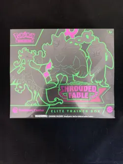 (2)Scarlet & Violet Shrouded Fable Pokemon Center ETBs Sealed Pokemon TCG Card - Image 2