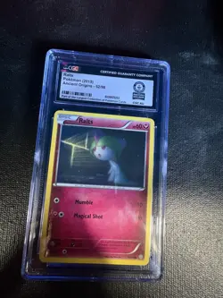 World Record CGC Ralts Ancient Origins 52/98 Pokemon Card - Image 1