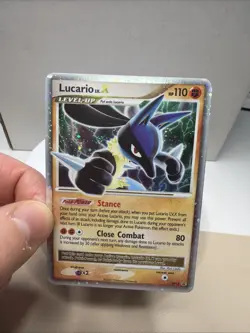 Pokemon TCG Lucario LV X Promo Holo Pokemon Promos Holo Promo Promo - Image 1