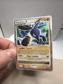 Pokemon TCG Lucario LV X Promo Holo Pokemon Promos Holo Promo Promo - Image 2