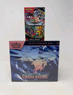 Pokemon TCG: Chaos Rising 1X Booster Bundle and 1X ETB Factory Sealed New - Image 1