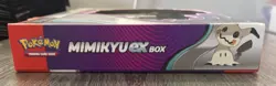 Nintendo Pokemon TCG Mimikyu EX Box 4 TCG Booster Packs Inside SEALED CIB 820650852183 - Image 3