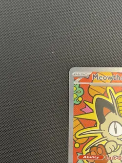 Pokemon Meowth ex 121/088 EX Ultra Rare Holo Perfect Order Set English 2026 - Image 2