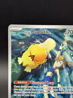 Pokemon TCG Misty's Psyduck Scarlet & Violet 193/182 Destined Rivals NM - Image 2