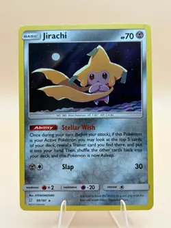 Jirachi 99/181 Holo Rare Team Up Pokemon Near Mint - Image 1