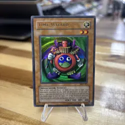 Yu-Gi-Oh! TCG Time Wizard Metal Raiders MRD-E065 Unlimited Ultra Rare - Image 1