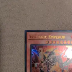 Yugioh LD10-EN018 Volcanic Emperor 1st Edition mint rare - Image 2