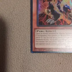 Yugioh LD10-EN018 Volcanic Emperor 1st Edition mint rare - Image 5