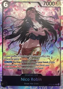 Nico Robin SR OP12-087 - Legacy Of The Master - One Piece TCG - Image 1