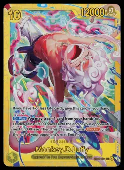 Monkey.D.Luffy EB04-061 - Adventure on Kami's Island - Secret Rare (NM) - Image 1