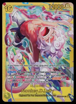 Monkey.D.Luffy EB04-061 - Adventure on Kami's Island - Secret Rare (NM) - Image 1