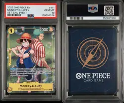 PSA 10 Monkey D. Luffy 111 Set Sail Event One Piece Promos One Piece 2025 - Image 3