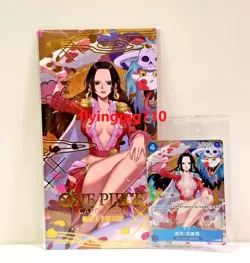 One Piece Card Game Lunar New Year Red Pocket Hancock Luffy Zoro Set of 3 Promo - Image 3