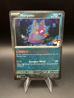 Morpeko 121/182 Cosmos Holo Prize Pack Series Cards Pokemon TCG Pack Fresh - NM - Image 1