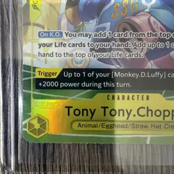 Bandai One Piece Card Game Tony Tony Chopper ST29-007 Holo Wisdom ST29 - Image 5