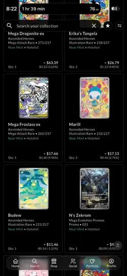 Pokemon TCG 16-Card Holo Lot Muk Iron Crown ex Mega Gengar ex Promo IR SIR - Image 2