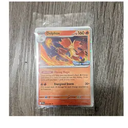 Pokemon Delphox Chaos Rising Promo Holo Card 013/006 English Stage 2 (BestBuy) - Image 1