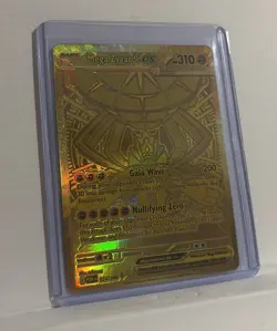 Pokemon Perfect Order Mega Zygarde EX 124/088 Hyper Rare Gold Card - Image 1