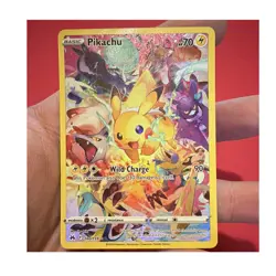 Pokemon Pikachu 160/159 Crown Zenith Secret Rare Holo Full Art Card - Image 1