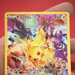 Pokemon Pikachu 160/159 Crown Zenith Secret Rare Holo Full Art Card - Image 2