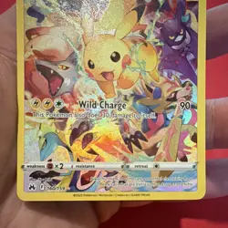 Pokemon Pikachu 160/159 Crown Zenith Secret Rare Holo Full Art Card - Image 3