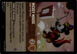 Disney Lorcana Mickey Mouse Leader of the Band Promo Card 34/P1 Trading Card - Image 5
