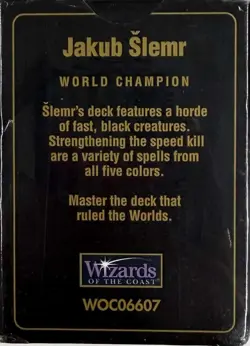 1997 MTG World Championships Jakub Slemr Deck - Image 3