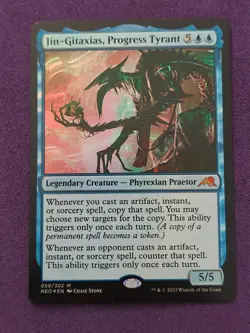 Jin-Gitaxias, Progress Tyrant Kamigawa: Neon Dynasty Foil NM MTG - Image 1