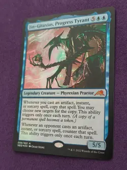 Jin-Gitaxias, Progress Tyrant Kamigawa: Neon Dynasty Foil NM MTG - Image 2